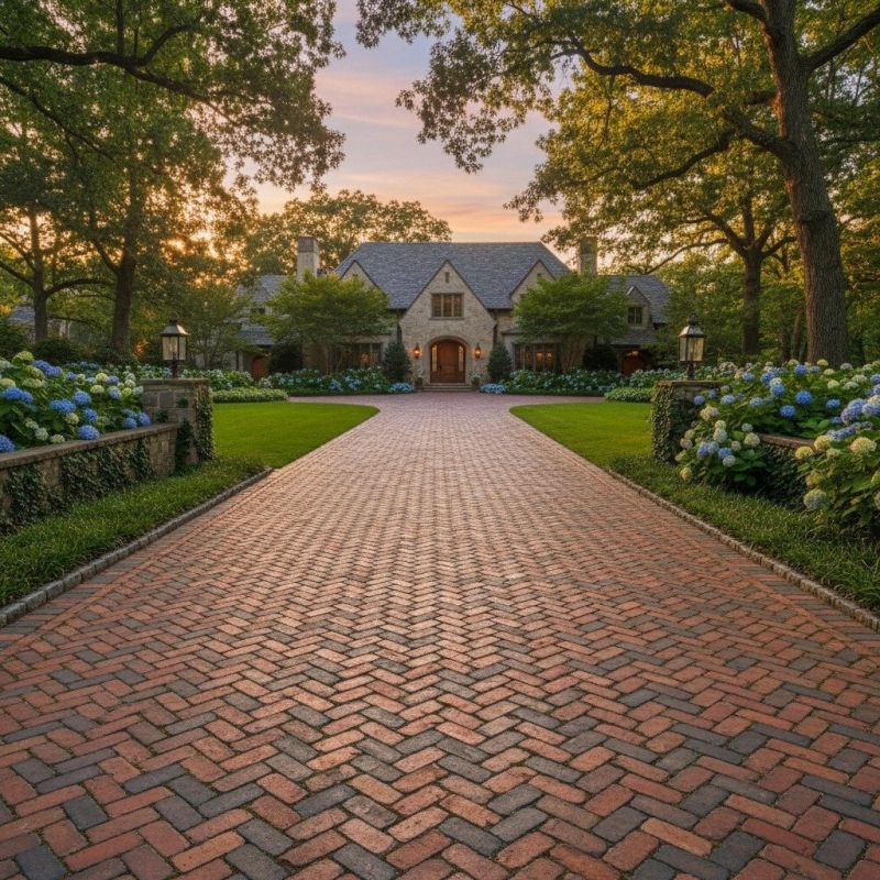 Brick Hardscape Installation detail