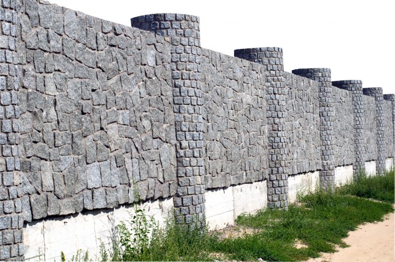 Stone Wall Facade